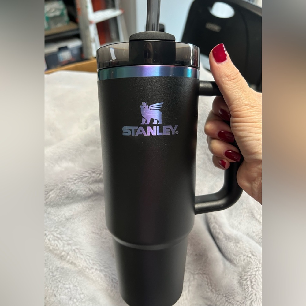 NWT Stanley Black Chroma Iridescent Black Travel Mug - New In Box *Rare*